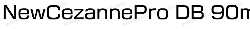 NewCezannePro DB 90msp RKSJ V字体转换